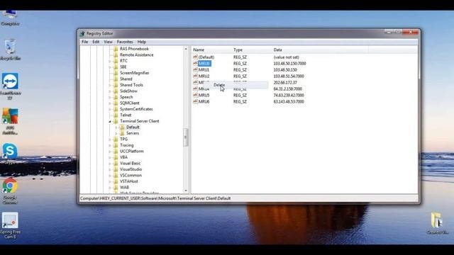 Remove IP From Remote Desktop Connection | Remove History Entries From Remote Desktop Connection