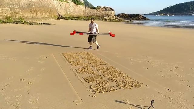 Робот для рисования на песке смотреть онлайн