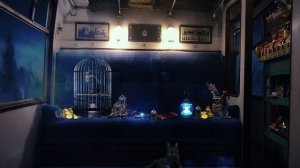 🎃 7 hours Halloween Harry Potter Ambience ⚡ Dark/ Moody/ Rainy/ Hogwarts/ 👻Ghosts/ Moving Backgroun