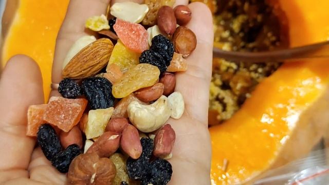 Вкуснющая каша запечённая в тыкве!Обязательно попробуйте осеннее настроение? смотреть онлайн