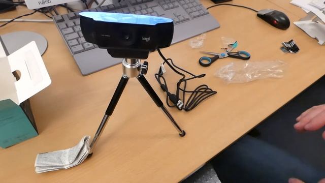 Unboxing Logitech C922 Pro HD Stream Webcam mit Test bei unterschiedlichen Lichtverhältnissen смотреть онлайн