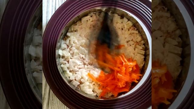 Салат Мимоза. Слоеный праздничный салат с тунцом на новогодний стол 2022