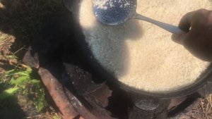 Плов из говядины и риса золотистого националь.