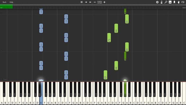 Super Mario Land - Full Piano Album Synthesia смотреть онлайн