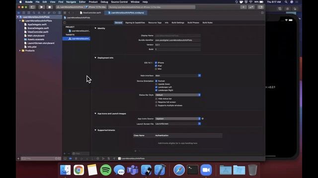 Using Info.plist in your Apps (Swift 5, Xcode 12) - iOS Development 2020