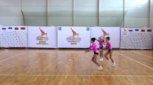 AEROBIC GYMNASTICS ND1 TR Москва Трио