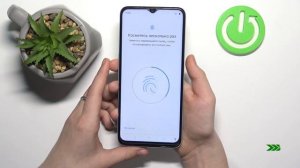 Как добавить отпечаток пальца на Realme C35