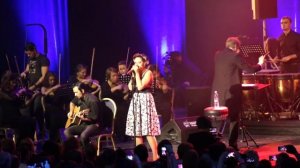 Louna с симфоническим оркестром Глобалис - Сожженная заживо 19.11.2015 в Крокус Сити Холл г.Москва