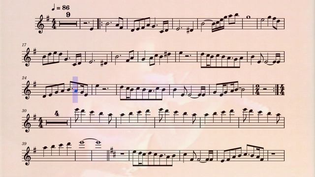 Vanessa-Mae: "Aurora" (-The Alternative Record- Version). Violin Sheet Music/Partitura 🎻🎶 смотреть онлайн