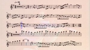 Vanessa-Mae: "Aurora" (-The Alternative Record- Version). Violin Sheet Music/Partitura 🎻🎶