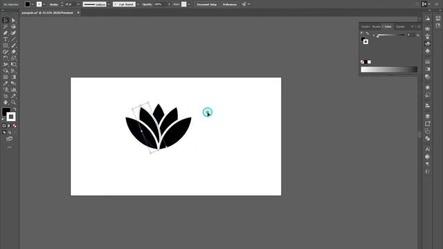 Lotus Flower illustration || Roman Haroon смотреть онлайн