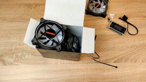 RGB Fan Coolmoon 120mm, вентилятори 12 см, кулери, LED aliexpress, c  taobao, вентиляторы, дешеві