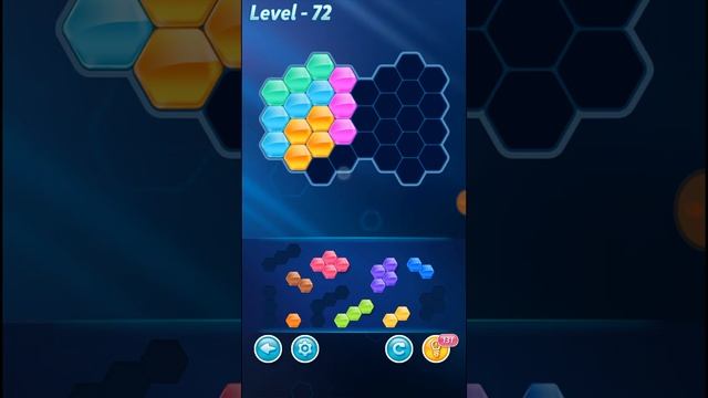 Block Hexa Puzzle Hero Level 72 Walkthrough