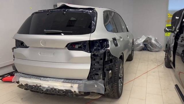 Оклейка виниловой плёнкой с заменой цвета