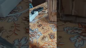 разрушение стиральной машины из картона часть 2