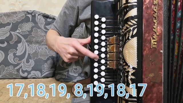 Лезгинка(казачья) - разбор на гармони