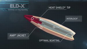 Hornady ELD-X .243/6 mm 90 gr/5,8 грамм, ВС-0,409 арт.2441