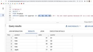 16: UNPIVOT | SQL Tutorial