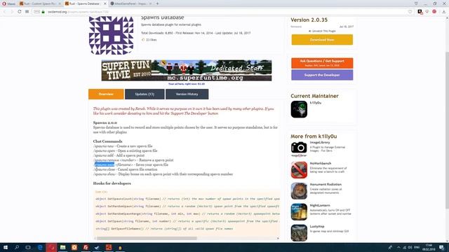 Создание сервера Pve/PVP на хостинге Настройка плагина Spawn смотреть онлайн