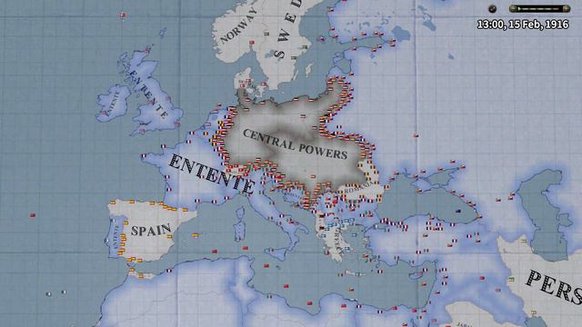 What if the Netherlands joined WW1? HOI4 Timelapse смотреть онлайн