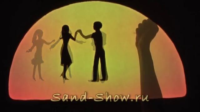 Песочная анимация "Кафе" | Видео ролик нарисованный песком студией "Sand-Show" ✽