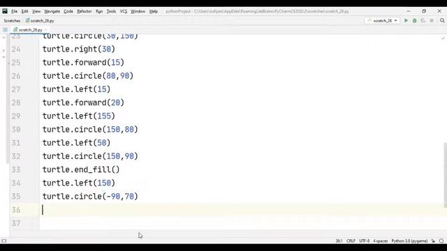 Draw Rose Flower ? with Python Turtle | Python Turtle Graphics Tutorial #21