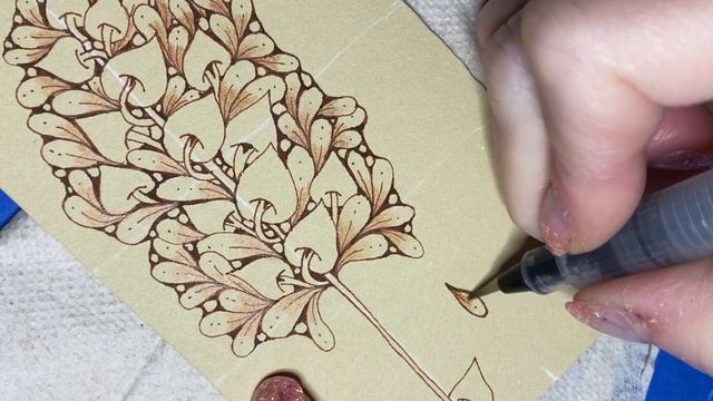 Zentangle ® Project Pack 11 A New Look || the Year of Zentangle 2021 || Day 102 смотреть онлайн