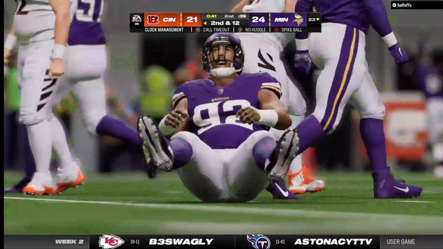 SMML '24 Season 3 - Week 2 - Bengals vs Vikings смотреть онлайн