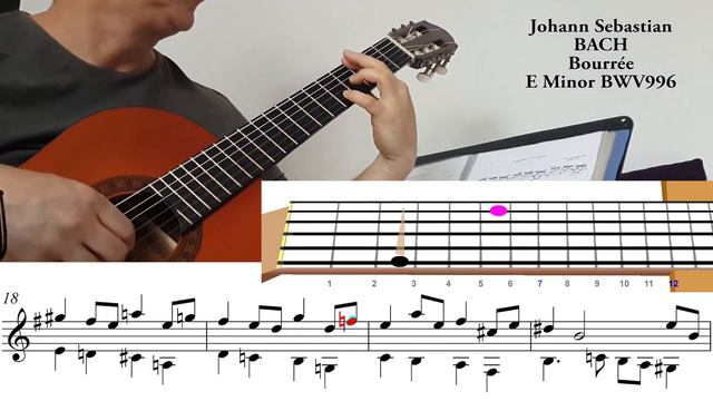 J. S. BACH - Bourrée смотреть онлайн