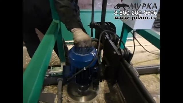 Дисковая углоповоротная пилорама ПДУ1 350 Pilam.ru
