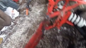 Ремонт питбайка TTR #сварка, #болгарка, #ведро воды и #чудо средство.