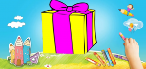 Красочный Рисунок Подарка. Удиви всех своим умением. Научу  тебя рисовать.