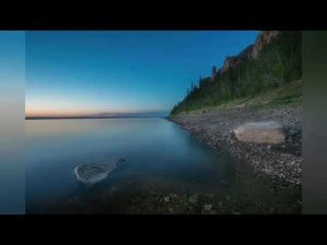 Чистая река.