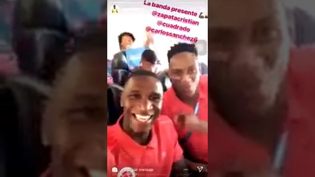 Cristian Zapata y Yerry Mina