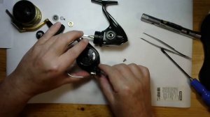 Катушка Shimano 17 Sahara 4000FI - первичное ТО-апгрейд-быстрый фрикцион своими руками.