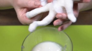 Елочная игрушка из ваты / ретро игрушка своими руками