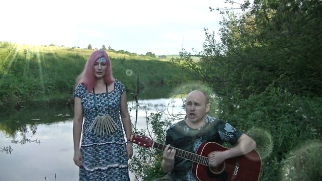 BENI BARDGI Ой пришла весна! Авторская песня под гитару! Поём у реки с женой!
