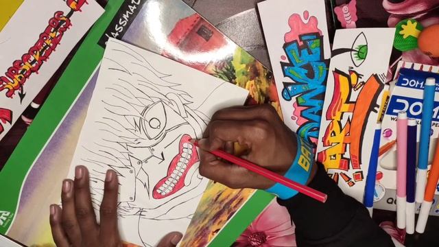 How To Draw Kaneki Ken| Tokyo Ghoul...|| Step By Step #caramenggambaranime #howtodrawanime #artemi смотреть онлайн