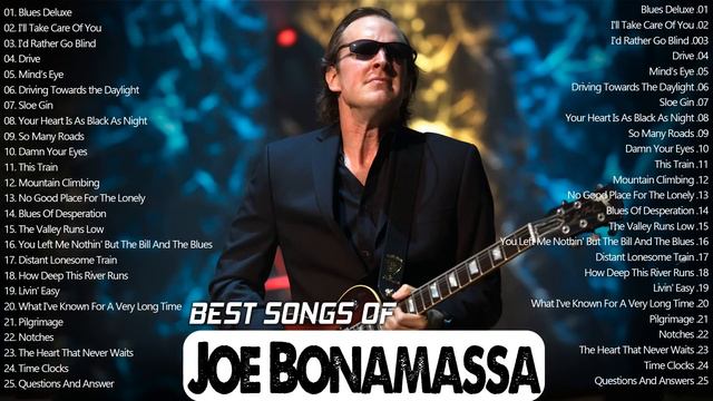 Best Songs Of Joe Bonamassa   Joe Bonamassa Greatest Hits Full Album 2022  Blues Music 2022