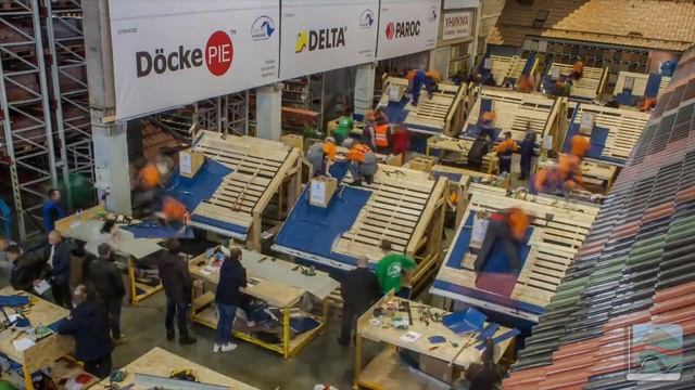 День четвёртый. Фальцевая кровля. Один день за одну минуту. смотреть онлайн