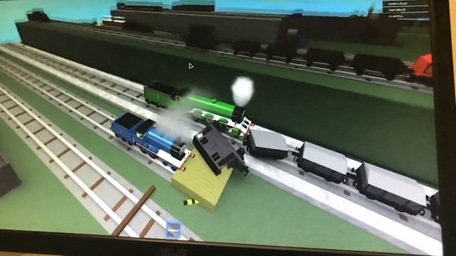 Thomas and Friends Roblox Crashes and Accidents смотреть онлайн