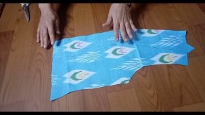 Сшила жилетку из национальной ткани адрас ❤️❤️