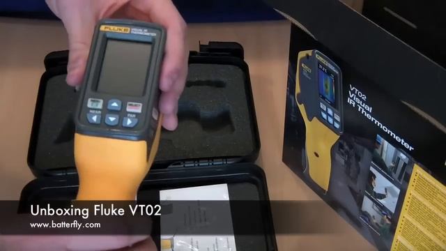 Batter Fly - Unboxing Termometro con Visore IR Fluke VT02 смотреть онлайн