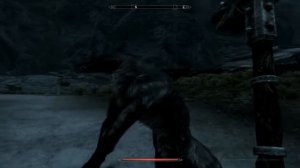 Jack the dancing wolf (Skyrim clip)