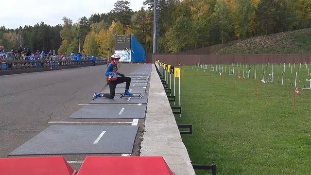 Первенство Красноярского края по летнему биатлону. смотреть онлайн