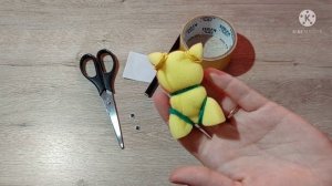 Поделка из губки