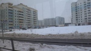 Москва, автобус 737, участок Улица Маршала Савицкого - 1-й микрорайон Щербинки