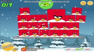 Angry Birds Kick Out Green Pig - CHANGE BIG OR SMALL TO KICK BAD PIGGIES