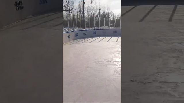 Каток Парк Яуза ⛸️⛸️#каток#люди#shortvideo#спорт#паркяуза#прогулка#природа