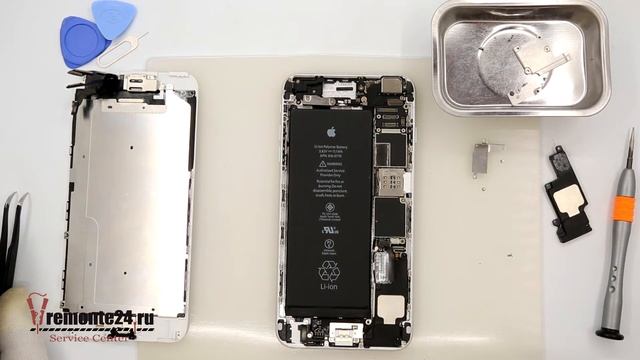 ? How to replace ? buzzer ? (ringer) Apple iPhone 6 Plus A1522, A1524, A1593 смотреть онлайн